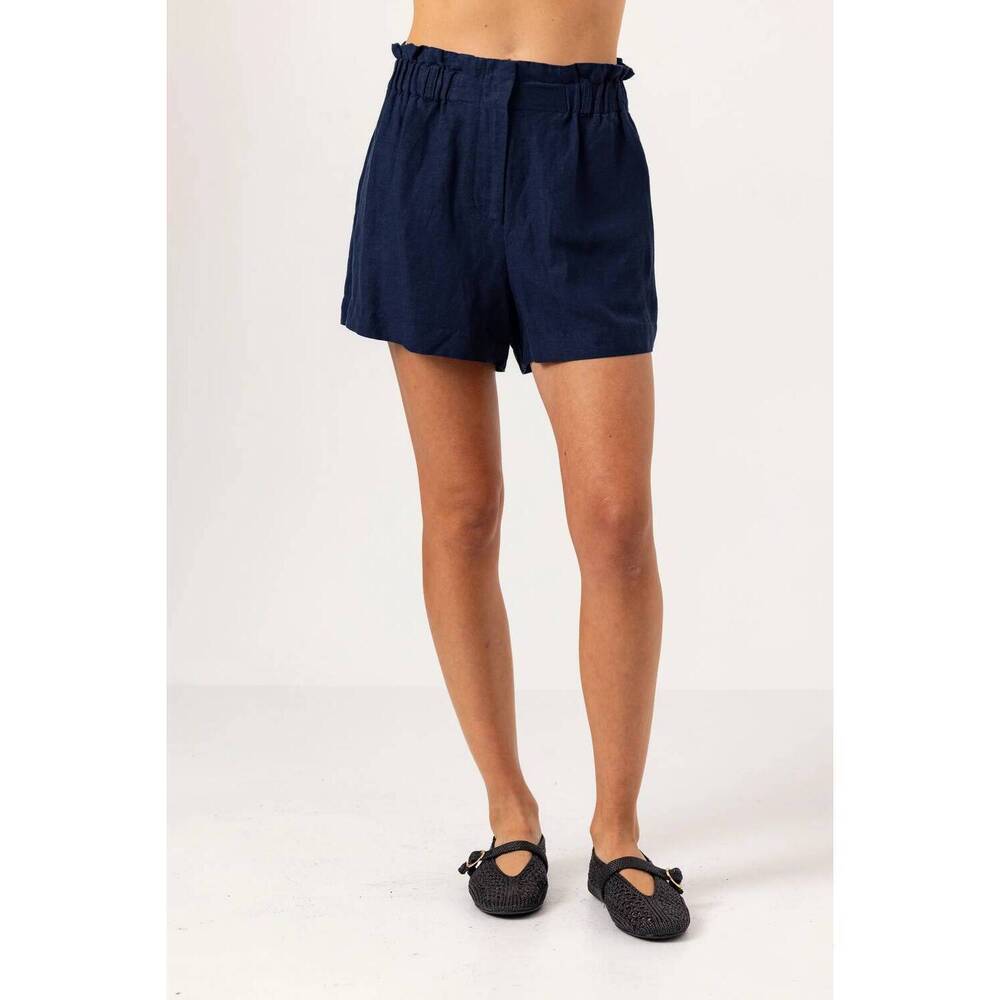 NEW SUNDAYS fig high waist short in navy